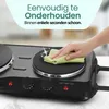 Emerio Elektrische Kookplaat – 2 Kookzones – 2500 W – Productafbeelding-voorbeeld 3