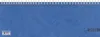 Glocken Tischkalender "Querterminbuch" 2025 blau Produktbild-Vorschau 1