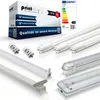 Einzelhalter-60cm + LED Leuchtstoffröhre T8 10W 4000K - Produktbild-Vorschau 2