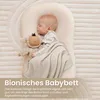 Babynest, Bequem Babybett, Weich Atmungsaktiv Babynestchen Produktbild-Vorschau 4
