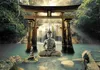 Selbstklebende Folie Fototapete - Buddha Smile 441x315 cm Produktbild-Vorschau 5