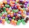 Bastelperlen 8mm braun, lachs,altrosa, gelb, lila, mint Produktbild-Vorschau