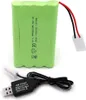 9,6V 2400mAh wiederaufladbarer NiMH Akku Tamiya Stecker mit Produktbild-Vorschau 6