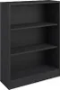 Bibliothèque Hobby 104 cm-2 étagères-noir Voir les images du produit 1