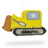 Relaxdays Pinata Baustelle, mit Stab & Maske, Partypinata Produktbild-Vorschau 6