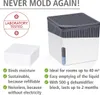 nachfüll-Luftentfeuchter 6 cm weißes Polystyrol Produktbild-Vorschau 2