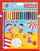 Dreikant-Buntstift - STABILO Trio dick - 18er Pack - mit 18 Produktbild-Vorschau 1