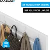 DOORHOOX háčky na dveře pro zavěšení věšáku na dveře z Náhled obrázku produktu 4