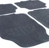 Auto Gummi Fußmatten universal Alu Riffelblech Optik Produktbild-Vorschau 8