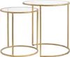 Table de salon Light & Living set DUARTE en verre avec Voir les images du produit 1