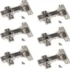 6 x Topfband Topfbänder T52 Eckanschlag mit Dämpfer + Produktbild-Vorschau 1