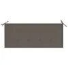 vidaXL Banc de jardin pliable avec support 118 cm bambou Voir les images du produit 5