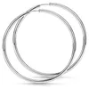 MATERIA Damen Creolen Silber 925 Schmuck - 47mm Ohrringe Produktbild-Vorschau 1