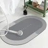 Badematte - schnell trocknend - großer Teppich - oval - Produktbild-Vorschau 6