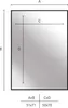 nielsen HOME Wandspiegel Alpha, Eiche Weiß, Aluminium, ca. Produktbild-Vorschau 10