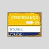 Fenerbahçe Wandbild Retro Holzposter Fan Deko Tafel Produktbild-Vorschau 1
