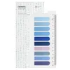 Celestial Blue-Semicircle Design | Sticky Notes | Index Produktbild-Vorschau 1