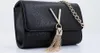 Elegante Schwarze Damenhandtasche mit Kettenriemen und Produktbild-Vorschau 4