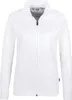 HAKRO Interlock Sweatjacke Damen #227 Gr. XS weiß Produktbild-Vorschau 5