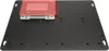 A black metal plate with a small electronic component attached to it, shown from a slightly elevated angle. Produktbild-Vorschau
