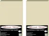 Two identical beige packaging boxes for bedsheets, each with product information and branding. Produktbild-Vorschau