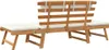 vidaXL Banc de jardin 2 en 1 avec coussins 190 cm bois Voir les images du produit 13
