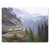MuchoWow® Mauspad Mousepad Ein Zug fährt entlang eines Produktbild-Vorschau 1