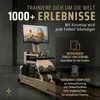 SportPlus I Holz-Wasser-Rudergerät I für zuhause, aus Produktbild-Vorschau 6