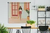 MuchoWow® Wandteppich Wandbehang Frau - Kleidung - Zuhause Produktbild-Vorschau 2