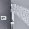 LED Duschpaneel Edelstahl Duschset Regendusche Duscharmatur Produktbild-Vorschau 5