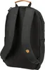 The back view of a black backpack. Anteprima dell’immagine prodotto