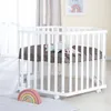 roba Laufgitter 6-eckig aus Holz weiß - Laufstall für Babys Produktbild-Vorschau 6