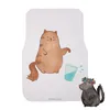 Mr. & Mrs. Panda Fußmatte Fürs Auto Katze Wasserglas - Weiß Produktbild-Vorschau 2