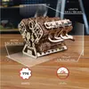 Puzzle 3D, Moteur V8, Ugears, bois, 776 pièces Voir les images du produit 10