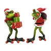 formano 2er Set Lustige Frösche Weihnachten 15m Figur Produktbild-Vorschau 3