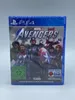 A sealed PlayStation 4 game case for Marvel's Avengers. Produktbild-Vorschau