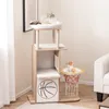 Tiragraffi COSTWAY 120 cm, albero per gatti con amaca stile Anteprima dell’immagine prodotto 2