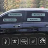 Lot de 4 pare-soleil pour vitres de voiture avec fermeture Voir les images du produit 6