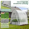 Gewächshaus 181 x 181 x 200cm, Foliengewächshaus Produktbild-Vorschau 2