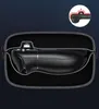 A black protective case with a game controller inside, shown from above. Produktbild-Vorschau