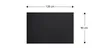 Metallische Magnettafel KREIDETAFEL SCHWARZ 120x90cm Produktbild-Vorschau 4