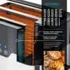 Arendo Grille-pain 2 tranches MORGEN Acier inoxydable, 920 Voir les images du produit 5