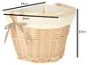 Panier en osier pour panier avant de vélo insert tressé Voir les images du produit 12