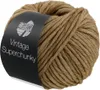 A ball of chunky yarn with a black label. Produktbild-Vorschau
