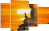 Bild auf Leinwand - Leinwandbild - tempel buddha - 120x70cm Produktbild-Vorschau 1