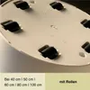 Central Garden Round Blumentopf in rot in 40 cm Produktbild-Vorschau 3