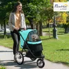 PawHut hondenwagen, inklapbaar, geschikt voor kleine honden Productafbeelding-voorbeeld 2