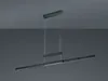 Trio Trajan Pendelleuchte Metall/Nickel matt LED Dimmbar Produktbild-Vorschau 3