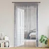 vidaXL Fadenvorhänge 2 Stk. Hellgrau 140x250 cm Produktbild-Vorschau 2