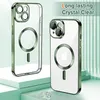 Luxury Crystal MagSafe Hülle für iPhone 15 - Grün KP38095 Produktbild-Vorschau 2
